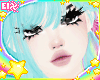 . cyan doll hair