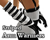 Striped Arm Warmers