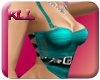 [KLL] HALTER NECK AQUA