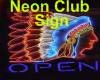 (J) Neon Chf Open Sign