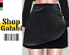 ❡ Moon Leather Skirt