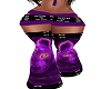 PURPLE WOLF PANTS