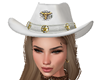 MM COWGIRL WHITE HAT