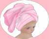 Pink Hair Towel