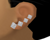 [i] Blush earrings
