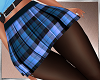 Blue Plaid Skirt RL