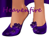 ^HF^ Purple Rose Shoes