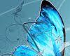 butterfly blue dress