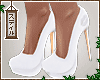 ✘ White Heels