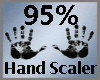 Scale Hands 95% M