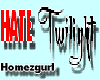 I Hate Twilight(Sticker)