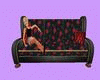 Rose sofa with poses