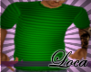 [L]Green Stripped Tall