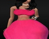 XXL Elegance Pink Dress