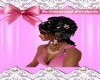 Black Hair w/ Pink Heart