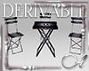 Derivable table+Chairs