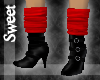 [SL]SEXY RED~BLACK BOOTS