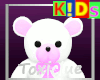 [Tc] White/Pink Teddy BP