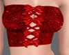 Berry Red Bows Top