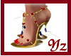 red gems shoes 