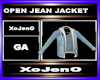 OPEN JEAN JACKET