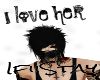 I love her||headsign