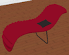 chaise lounge 20 p red