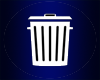 (Ani.)Trash Can (Blue)