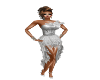 Elegant Silver Dress