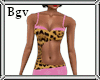 Pink LV Leopard Dress