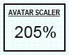 TS-Avatar Scaler 205%