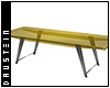 d| Yellow Acrylic Table