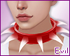 [EM] Red Goth Collar