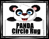 Panda Circle Rug