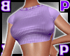 Ribbed Skater Fit /Purpl