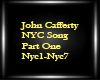 John Cafferty-NYC Song