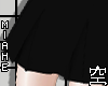 空 Skirt Black 空