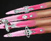 $ barbie claws w charms