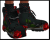 Vamp Boots Roses