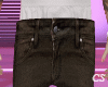 Blk Tan Rip Jeans