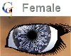 Black Snowflake Eyes F