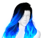 Mia Neon Blue Hair