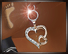 foot - Diamond Heart