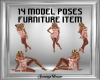 14 Model Poses ~ Furn
