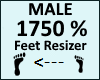 Feet Scaler 1750% Male
