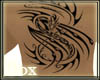 Dragon tribal back tat(M
