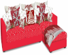 gray xmas sofa