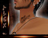 {A} tattoo neck Sam