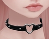 HJ! Heart Collar - Black
