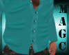 turquoise mens shirt